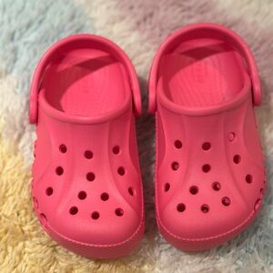 NWOT Hot Pink Crocs